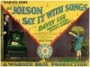 Say It with Songs (1929)