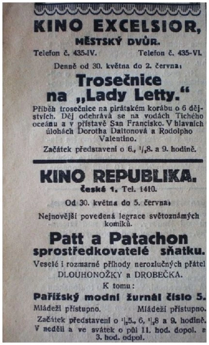 Trosečnice na Lady Letty (1922)