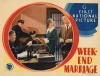 Week-End Marriage (1932)