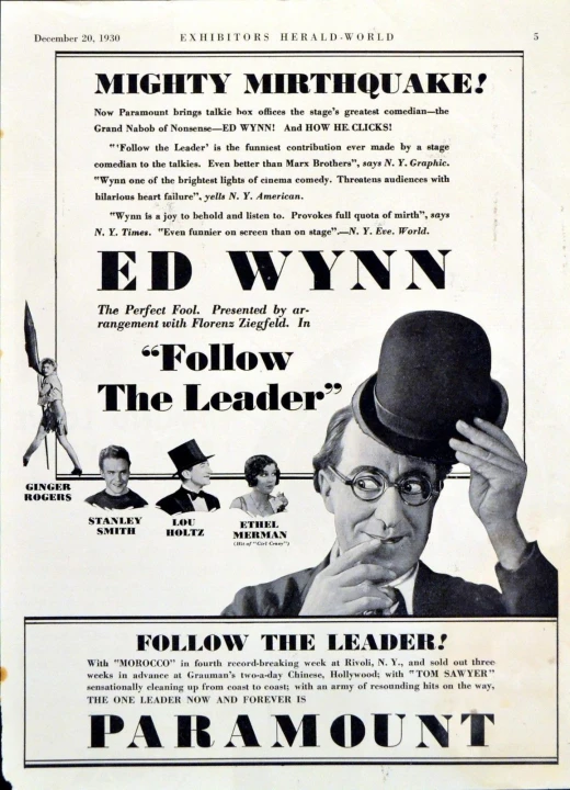 Follow the Leader (1930)