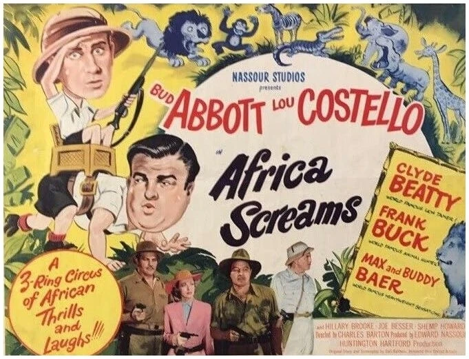 Abbott a Costtello Afrika volá (1949)