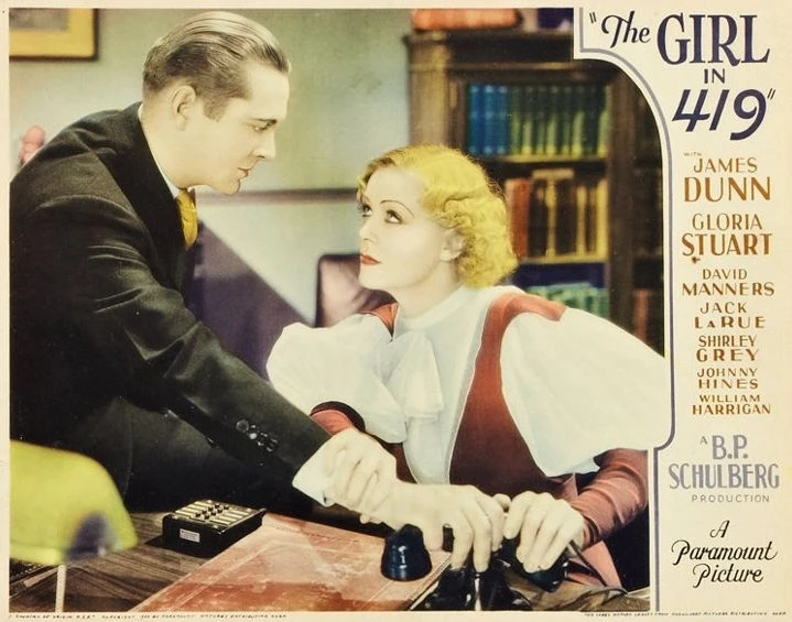 The Girl in 419 (1933)