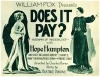 Does It Pay? (1923)
