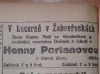 zdroj: Ústav filmu a audiovizuální kultury na Filozofické fakultě, Masarykova Univerzita, denní tisk z července 1918