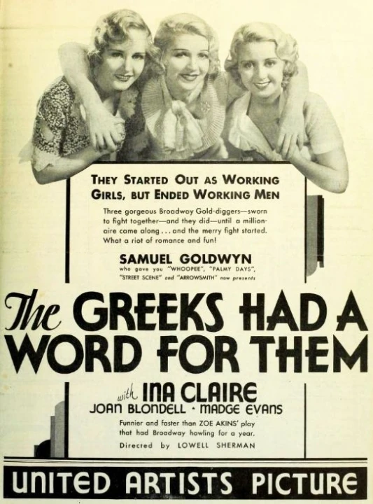 The Greeks Had a Word for Them (1932)