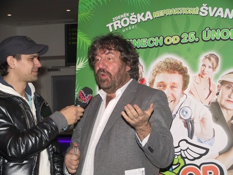 Zdeněk Troška - premiéra filmu