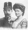 František Ferdinand d 'Este s manželkou