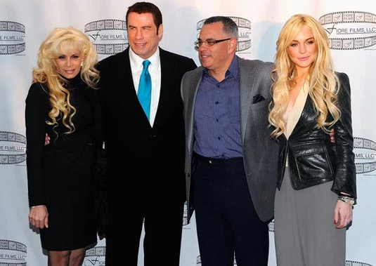 Victoria Gotti, John Travolta, John A. Gotti a Lindsay Lohan