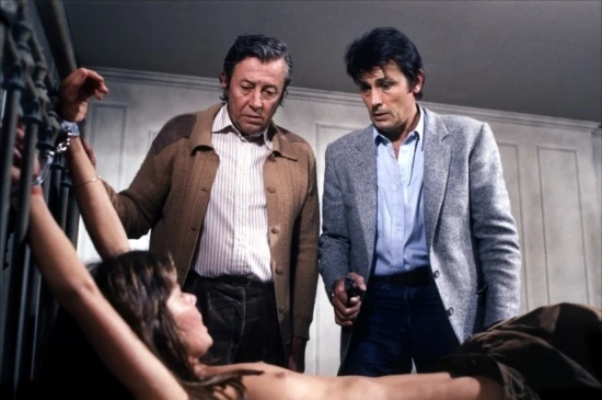 Michel Auclair, Alain Delon a Anne Parillaud