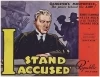I Stand Accused (1938)