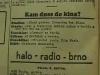 zdroj: Ústav filmu a audiovizuální kultury na Filozofické fakultě, Masarykova Univerzita, Brno; denní tisk ze dne  09.06.1933