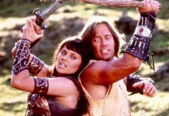 Lucy Lawless + Kevin Sorbo