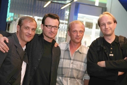 Roman Luknár, Robert Wieczkievicz, Attila Mokos a Jan Vondracek