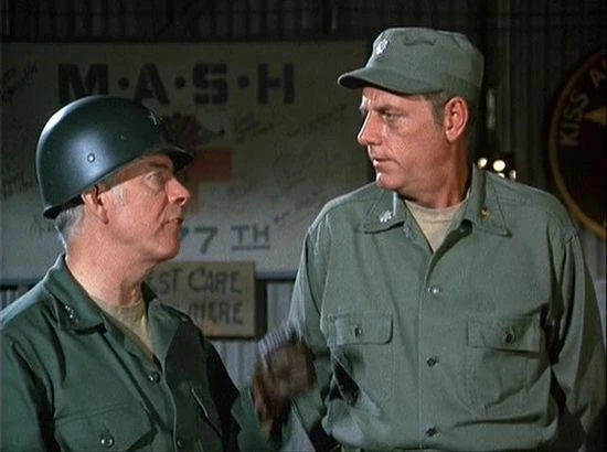 Harry Morgan + McLean Stevenson