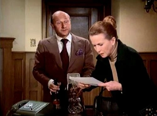 Donald Pleasence + Julie Harris