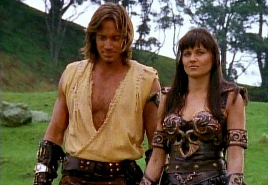 Kevin Sorbo + Lucy Lawless