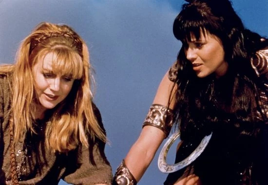 Renee O'Connor + Lucy Lawless