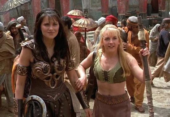 Lucy Lawless + Renee O'Connor	