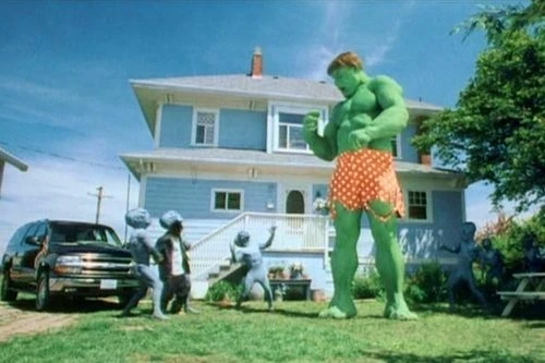 Tom Woodruff jako Hulk z alternativního konce filmu Scary Movie 3