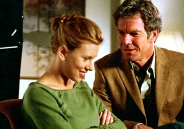 Dennis Quaid and Scarlett Johansson