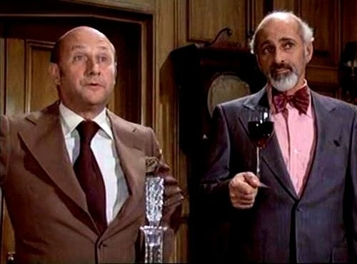 Donald Pleasence + Vito Scotti