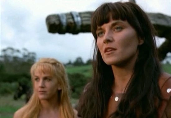 Renee O'Connor + Lucy Lawless