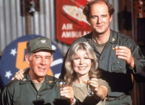 Harry Morgan + Loretta Swit + David Ogden Stiers