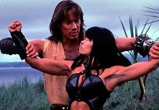 Kevin Sorbo + Lucy Lawless