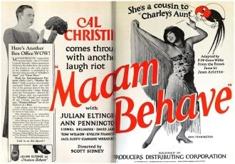 Madam Behave (1925)