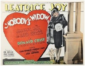 Nobody's Widow (1927)