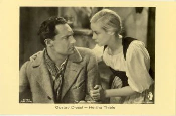 Gustav Diessl a Hertha Thiele ve filmu Bílé veličenstvo