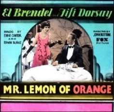 Mr. Lemon of Orange (1931)