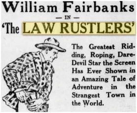 The Law Rustlers (1923)