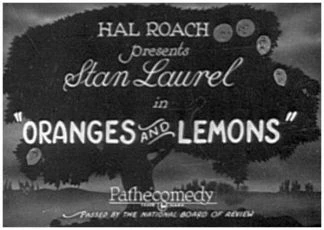 Pomeranče a citrony (1923)