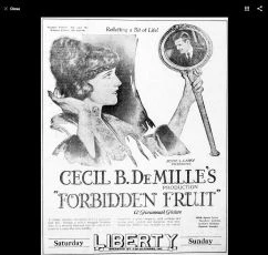 Forbidden Fruit (1921)