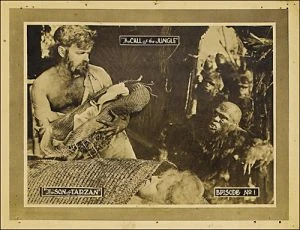 "lobby card" k 1. epizodě "The Call of the Jungle"