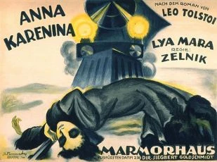 německý plakát k filmu - autor Josef Fenneker, 1920