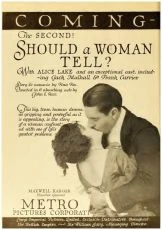 Should a Woman Tell? (1919)