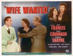Wife Wanted (1946)