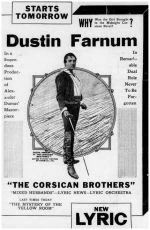The Corsican Brothers (1920)