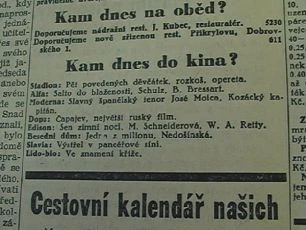 zdroj: Ústav filmu a audiovizuální kultury na Filozofické fakultě, Masarykova Univerzita, denní tisk z 07.06.1935