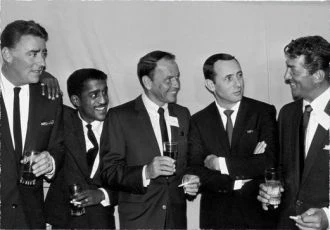 Sammy Davis,  Frank Sinatra a Dean Martin