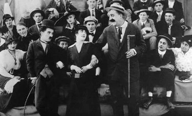 Chaplin na automobilových závodech (1914)