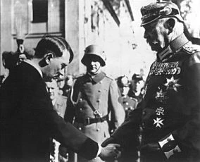 Adolf Hitler a Paul von Hindenburg