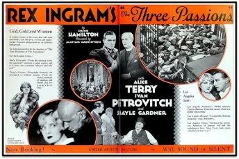 Tři vášně (1929)
