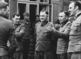 Josef Mengele, Richard Baer a Karl-Friedrich Höcker