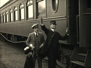Ve spacím voze (1921)