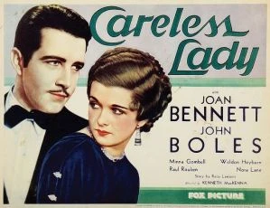 Careless Lady (1932)