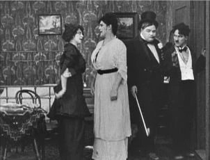 Chaplin novomanželem (1914)