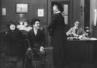 Chaplin filmovým hercem (1915)